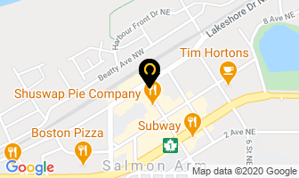 Total Pet in Salmon Arm map