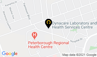 Total Physiotherapy Peterborough Clinic Site in Peterborough map
