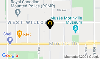 Total Plumbing & Heating in Morinville map