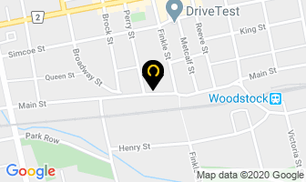 Total Rentals in Woodstock map