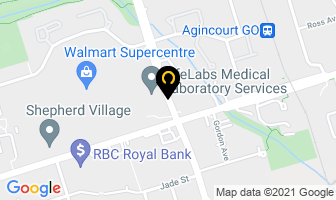 Total Wellness Centre in Scarborough map