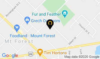 Touch Of Tranquility Day Spa in Mount Forest map