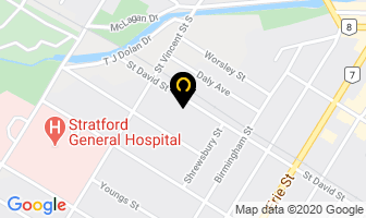 Touchstone Manor in Stratford map