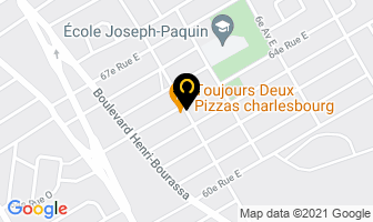 Toujours 2 Pizzas 2000 in Ville de Québec map