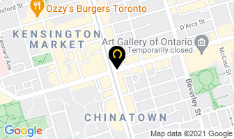 Tour East Holidays Central in Toronto map