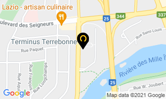 Tourisme Des Moulins in Terrace map