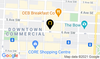 Tourmaline Oil Corp in Calgary map