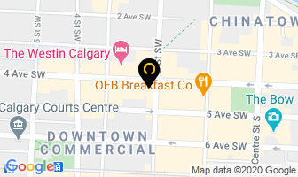 Tournament Exploration in Calgary map