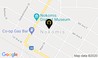 Town Administrator's Office in Nokomis map