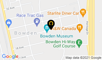 Town Of Bowden Arena in Bowden map