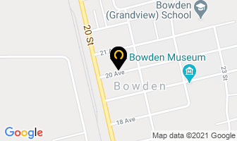 Town Of Bowden Fire Hall in Bowden map