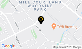 Towne Collision in Kitchener map