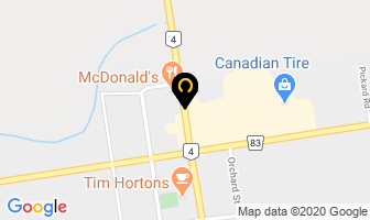 Townline Auto Repair in Exeter map