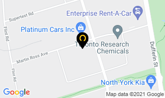 Toy Florist in Orillia map