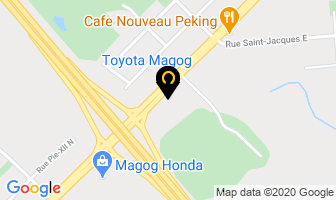 Toyota Magog in Magog map