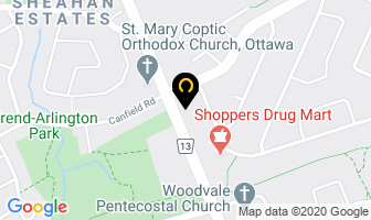 Trac Group Inc in Guelph map