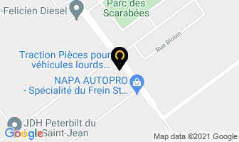 Traction in Saint-félicien map
