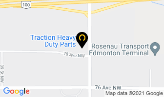 Traction Heavy Duty Parts in Kenora map