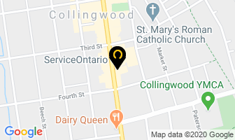 Tracy's Nails in Collingwood map