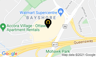 Trade Secrets Bayshore Shopping Centre in Guelph map