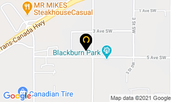 Trademark Glassworks in Salmon Arm map
