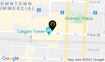 Trader's Grill in Calgary map