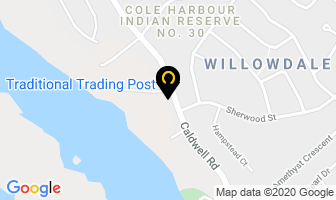Traditional Trading Post in Dartmouth map