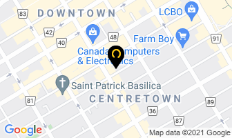 Traffic Injury Research Foundation in Guelph map
