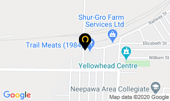 Trail Meats (1984) in Neepawa map