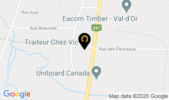 Traiteur Chez Vic in Val-d'Or map
