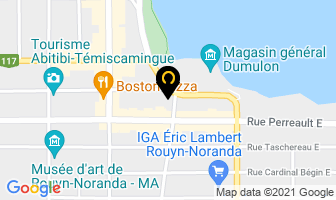 Trame Architecture + Paysage in Rouyn-Noranda map