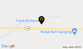 Trand Kitchens Inc in Sudbury map