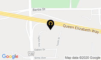 Trans Canada Motor Inn in Mississauga map