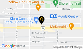 Transcending Martial Arts Inc in Port Moody map