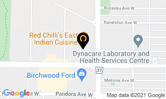Transcona Dental Centre in Winnipeg map
