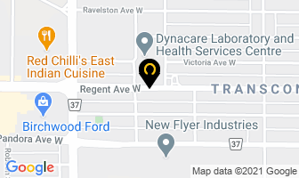 Transcona Medical Clinic in Winnipeg map