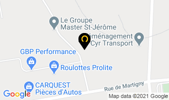 Transform Plus in Saint-Jérôme map