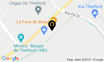 Translab in Thetford Mines map