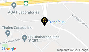 Transplus Inc in Brantford map