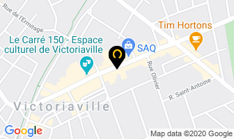 Transport in Victoriaville map