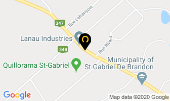 Transport Doyle Inc in Saint-Gabriel-de-Brandon map