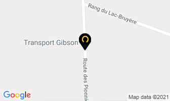 Transport Gibson in Rouyn-Noranda map