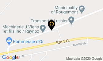 Transport Luc Poirier in Rougemont map