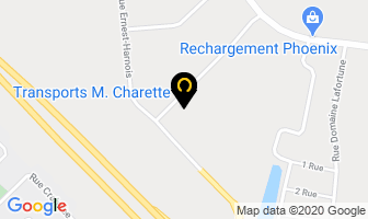 Transport M Charette Inc in Joliette map