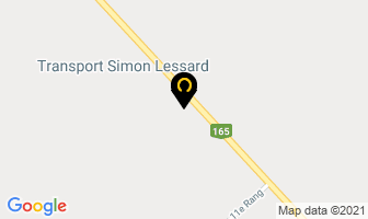 Transport Simon Lessard Inc in Plessisville map