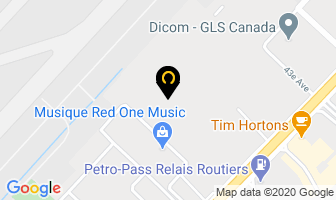 Transport Yellow Inc in Dorval map