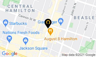 Transportation Economics & Management Systems Inc in Hamilton map