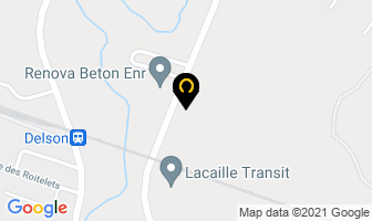 Transports Dpr Inc in Delson map