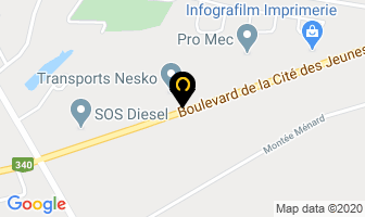 Transports Nesko Inc in Anjou map