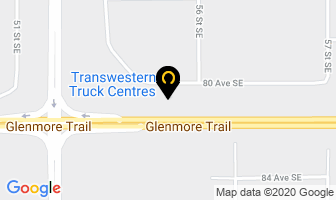 Transwestern Truck Centres in Calgary map